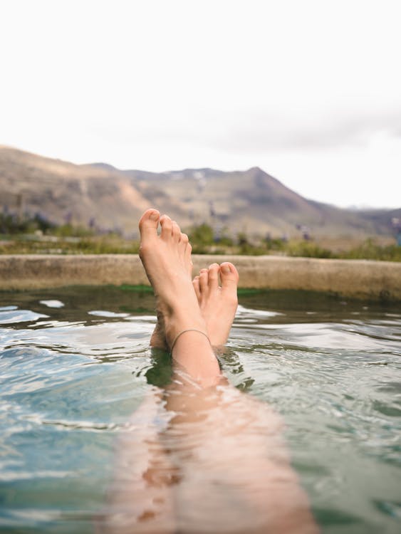 Free Photo of Person's Feet During Daytime Stock Photo