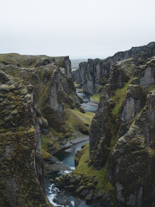 Gratis arkivbilde med canyon, dagslys, elv