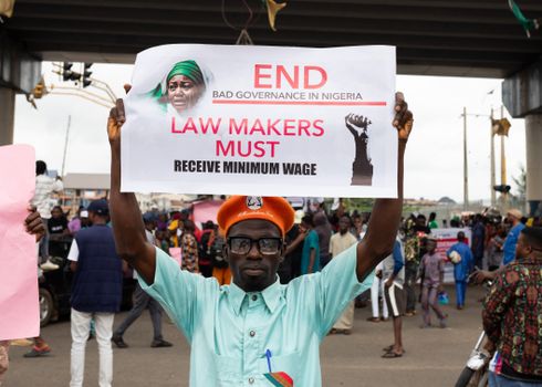 End bad governance in Nigeria protest