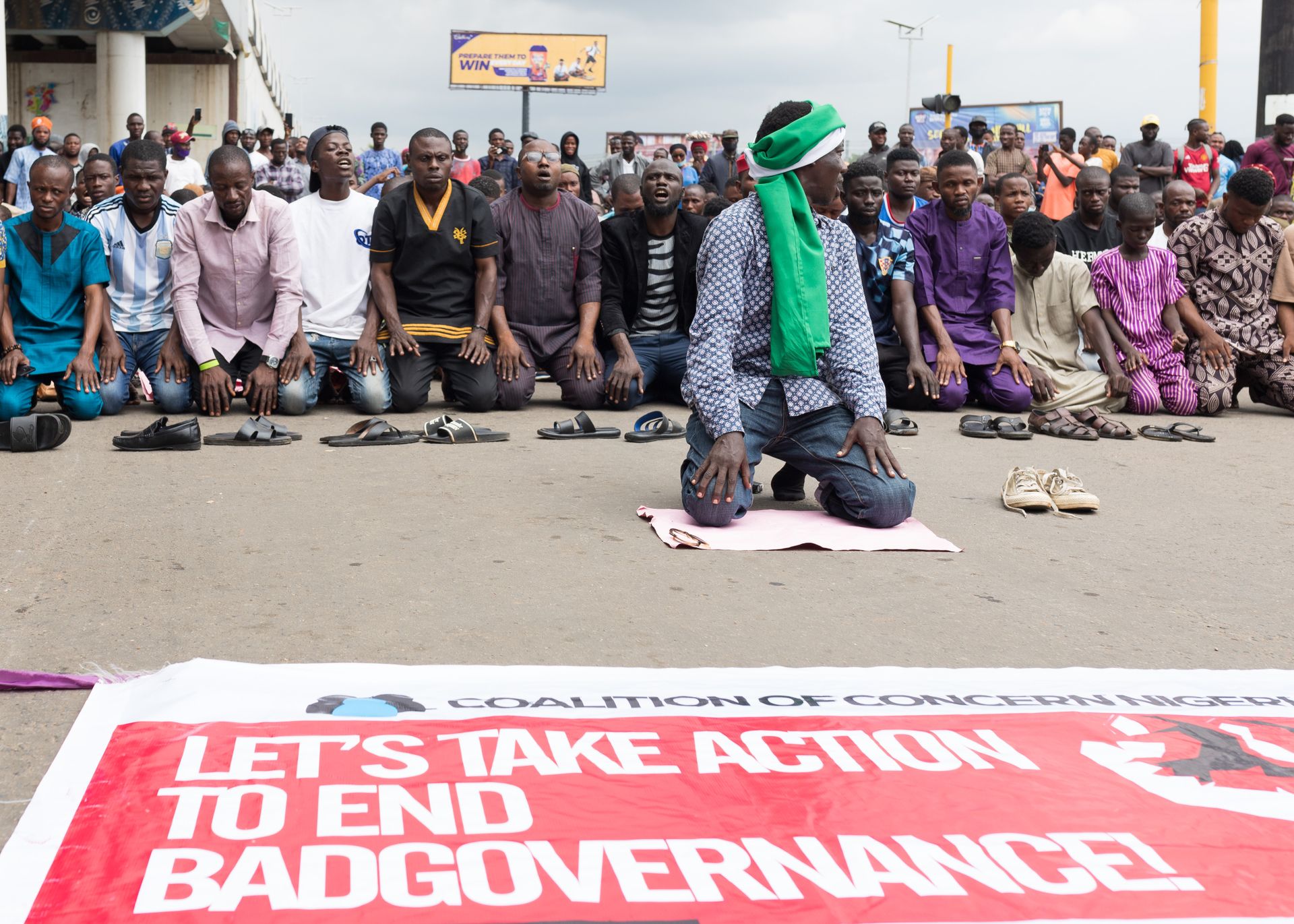 End bad governance in Nigeria protest