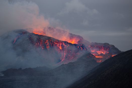 Iceland volcano