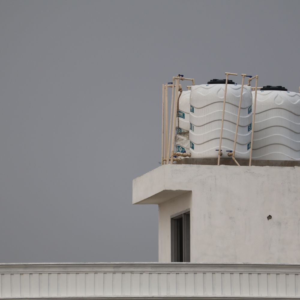 Hampton Hill — belongings being loaded for transport to storage
