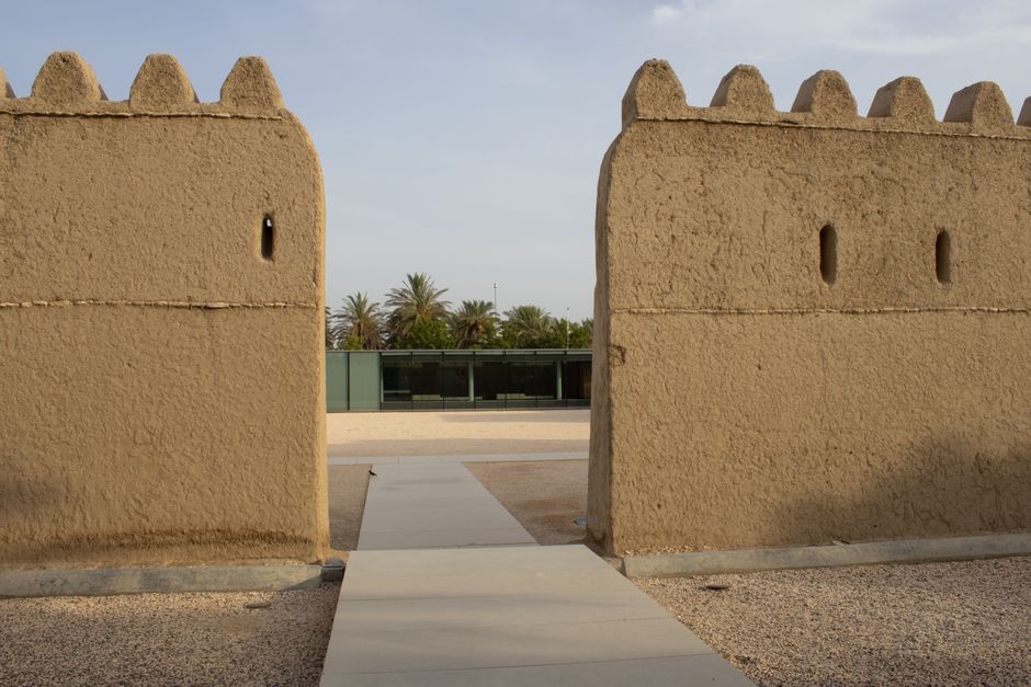 The ancient mud-brick city of At-Turaif in Diriyah, Saudi Arabia, a UNESCO World Heritage site