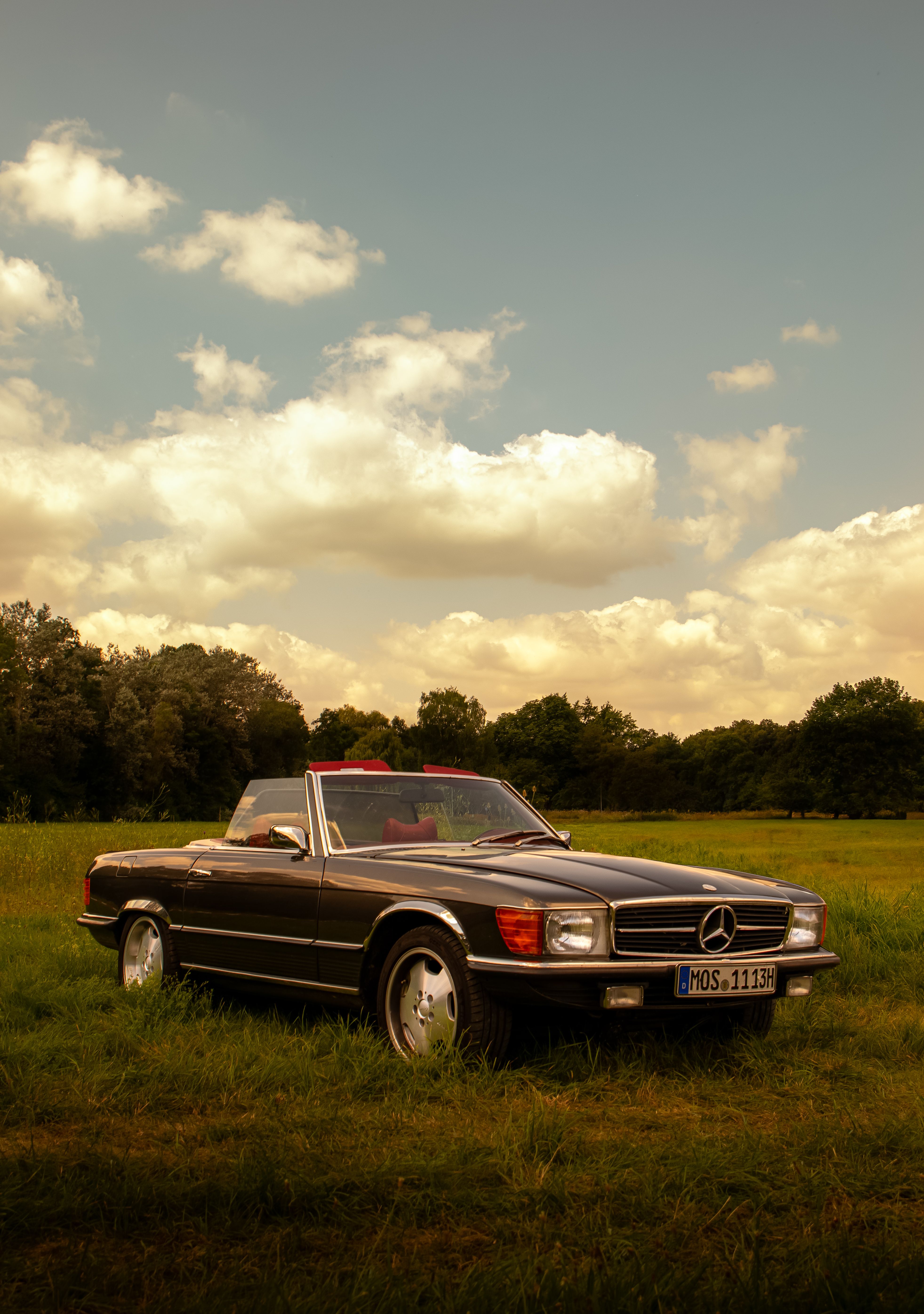 Wunderschone Benz Sl 350 Bild