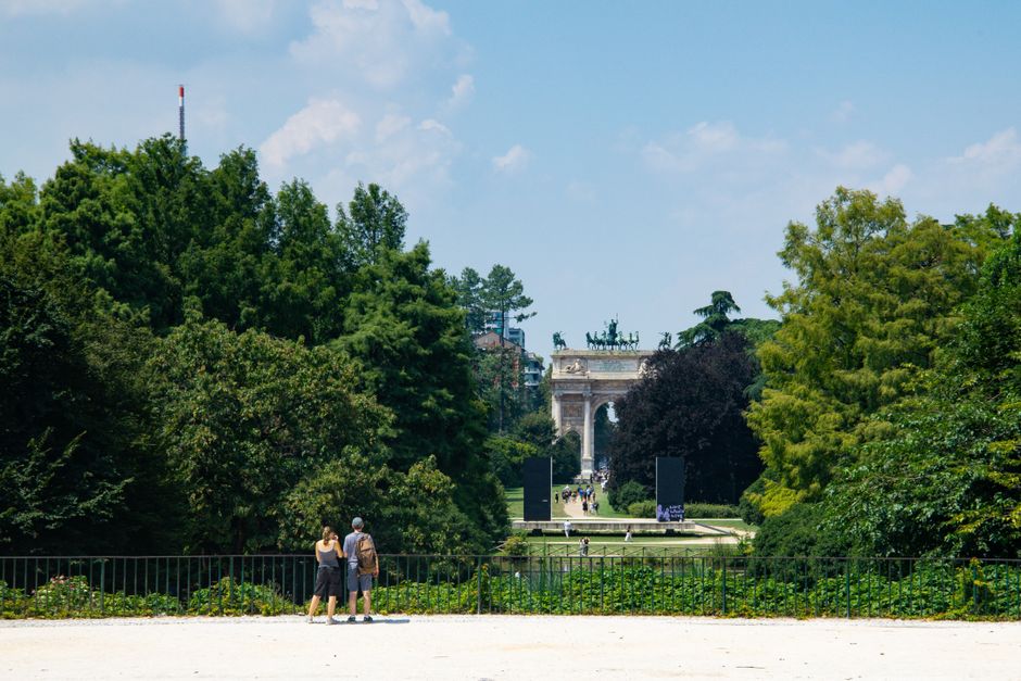 Parc Sempione et Arche de Paix