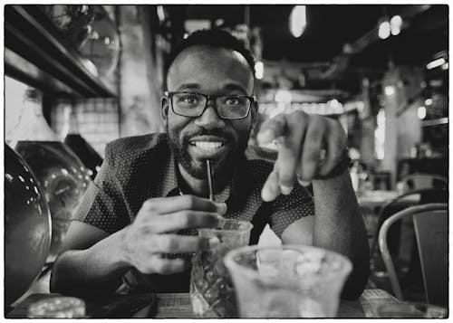 Free stock photo of diner cafe, eyewear, mojito