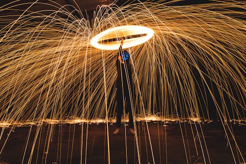 Základová fotografie zdarma na téma barvy, blesk, dlouhá expozice