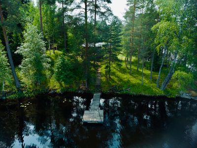 Finnish lake cabin