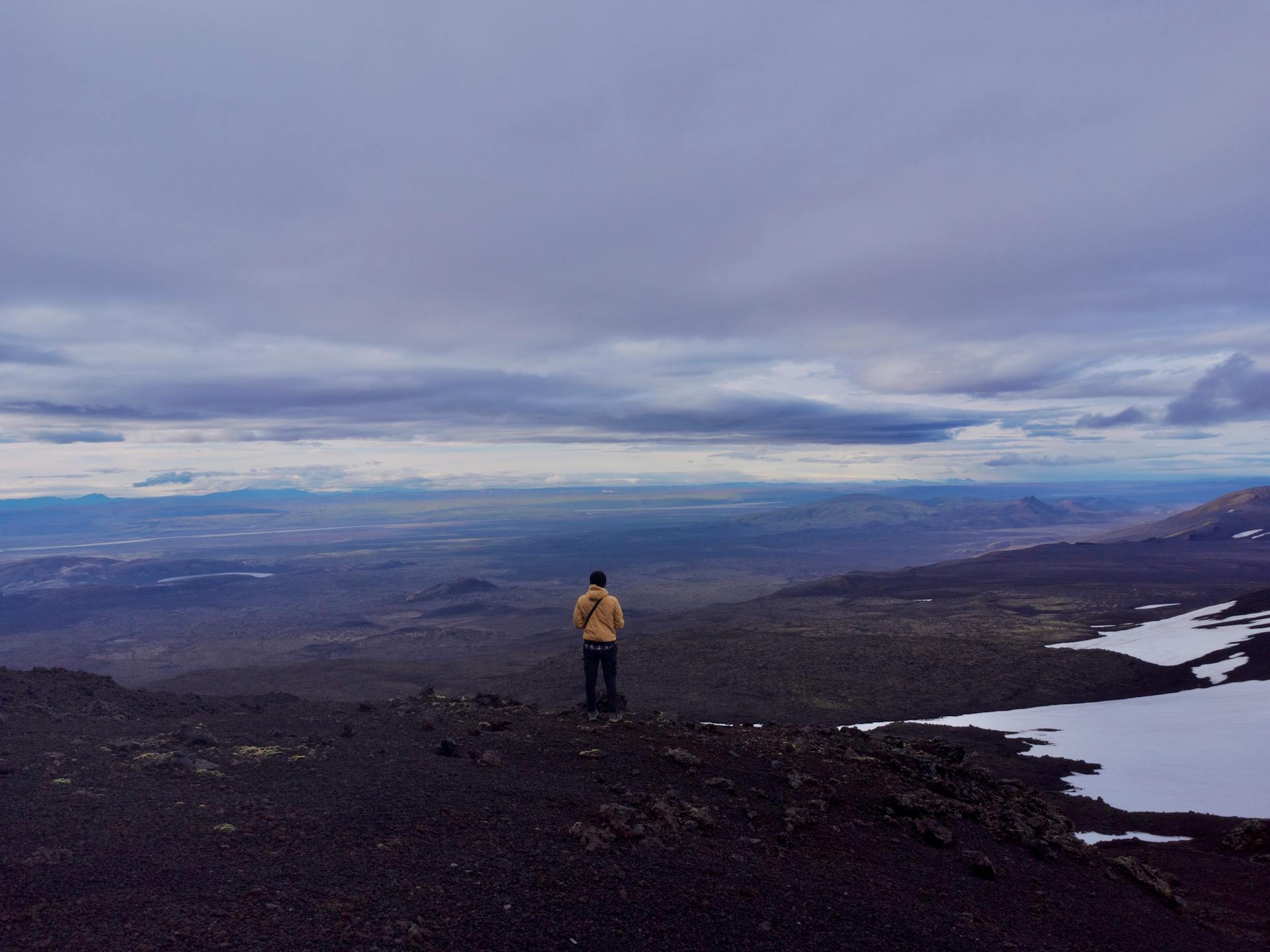 Volcanic Mountains in Iceland