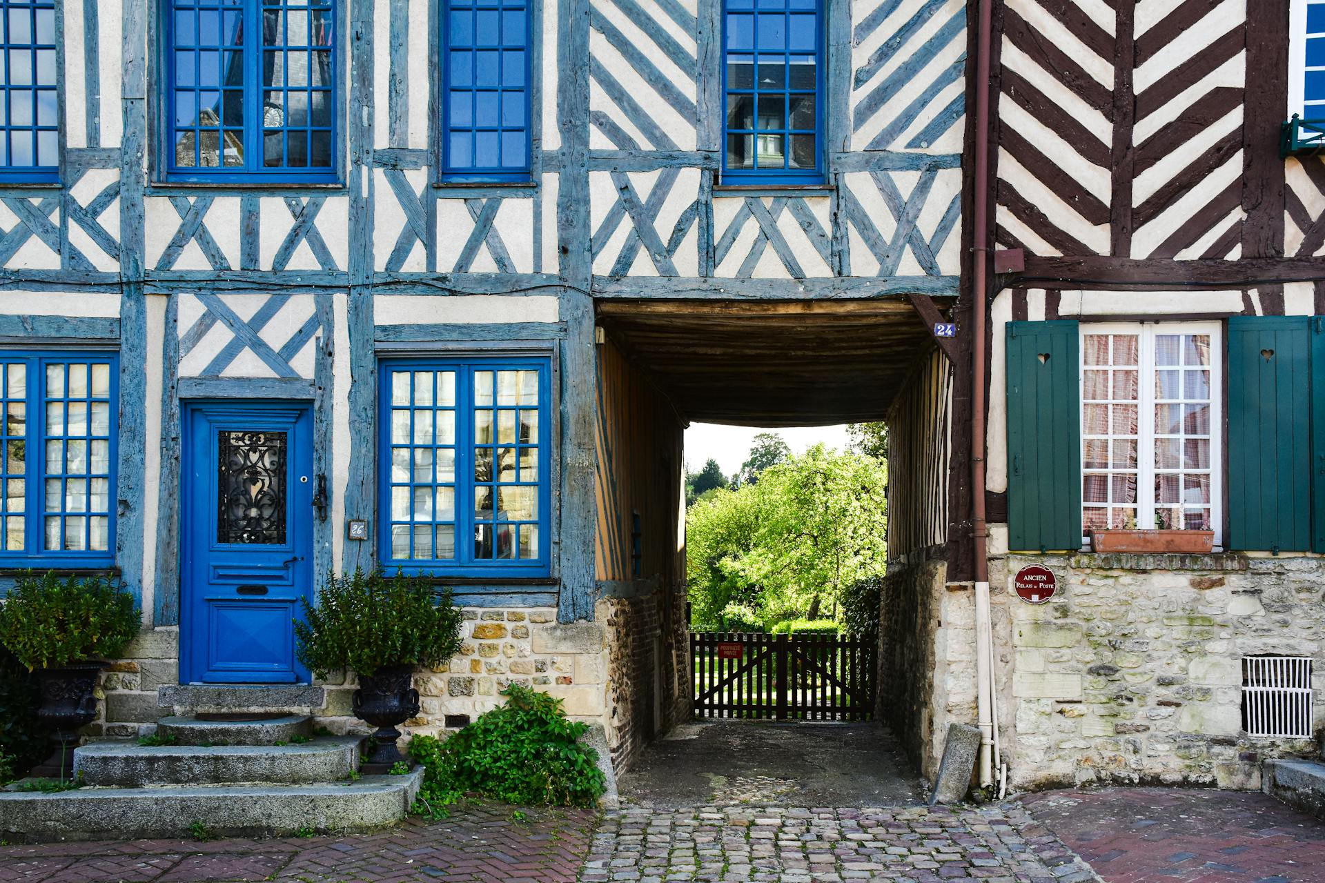 Vintage Houses in Deauville in France