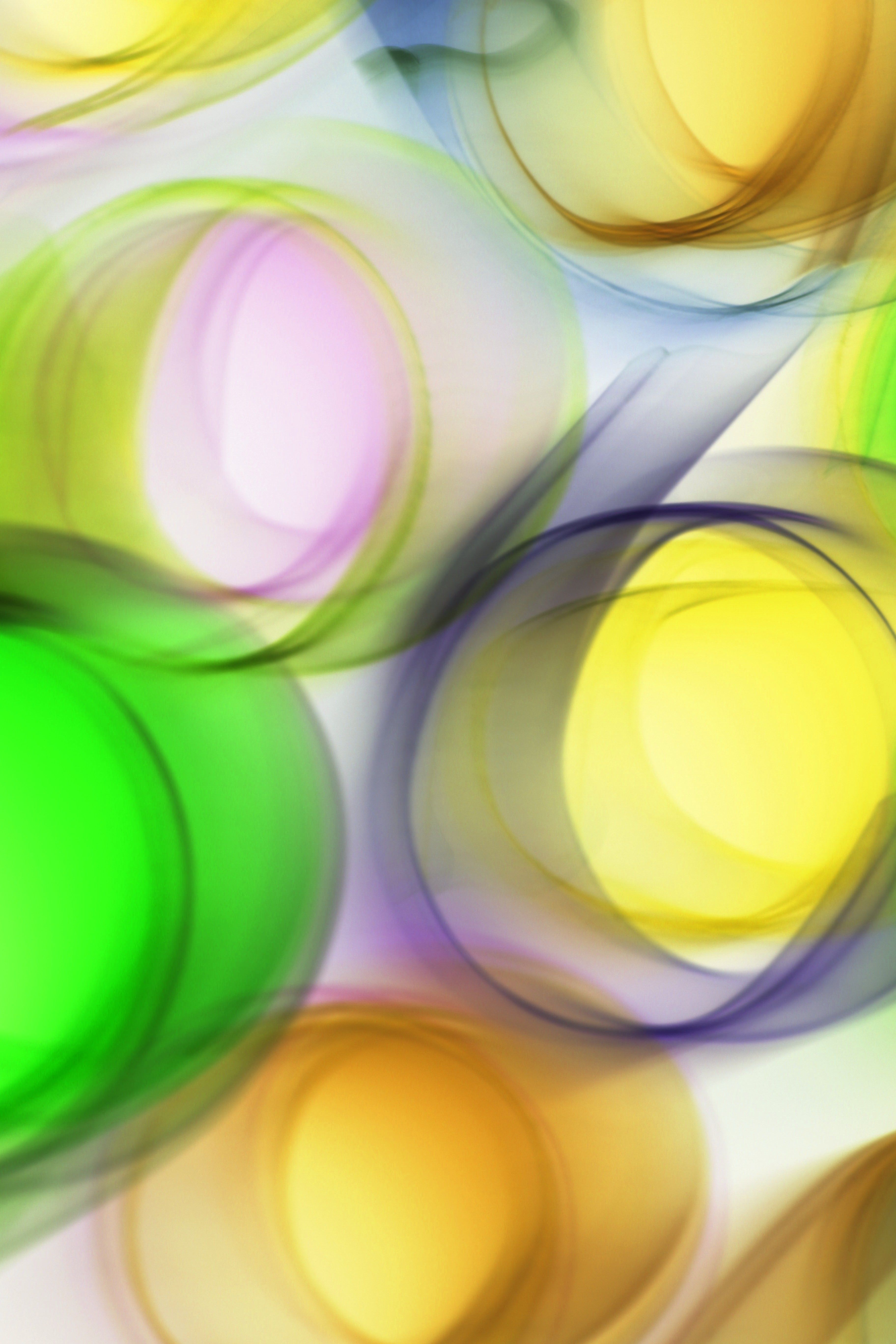 A colorful abstract background with circles · Free Stock Photo