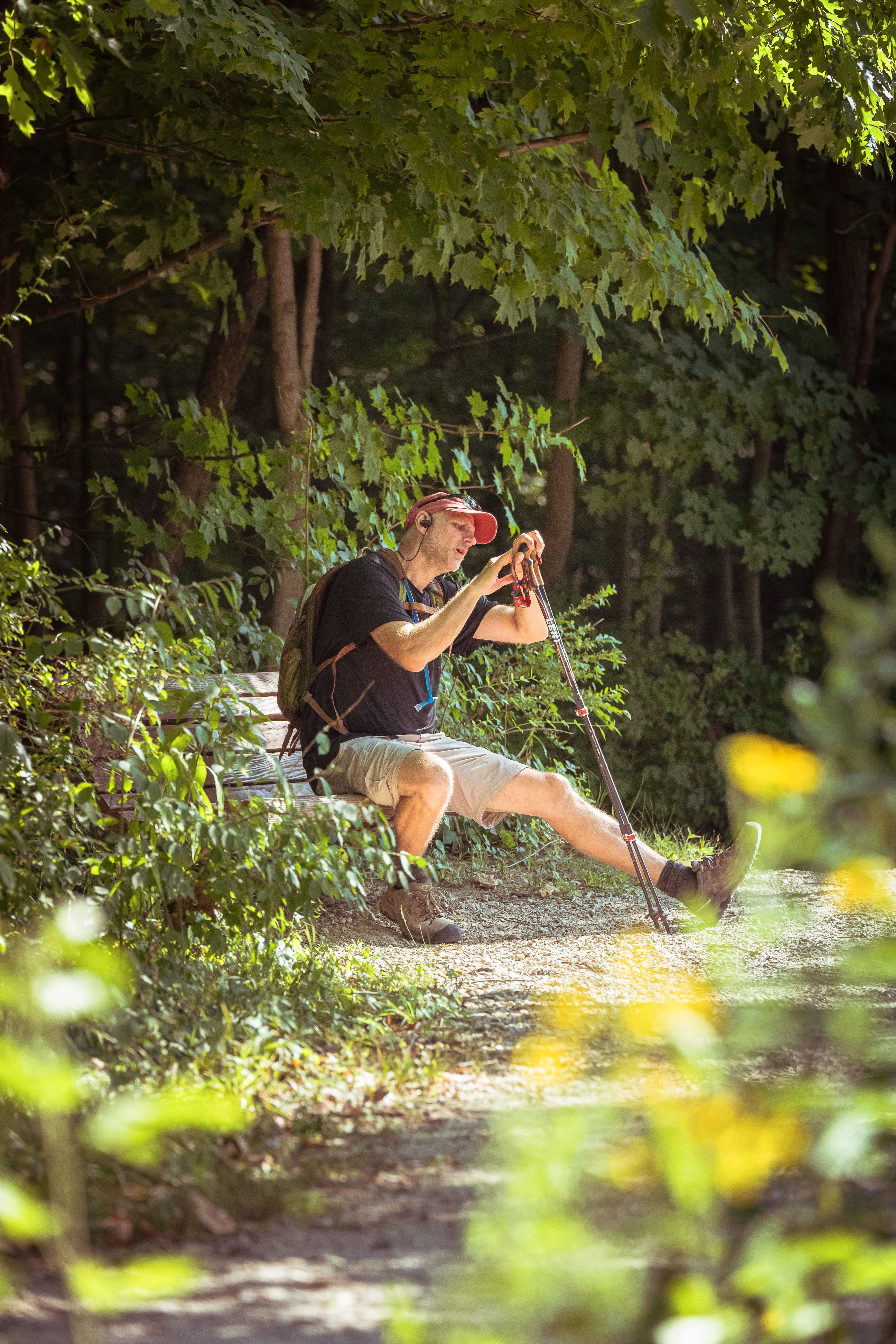 Capture clear mountain-hike landscapes despite summer heat and haze — simple camera tools that help