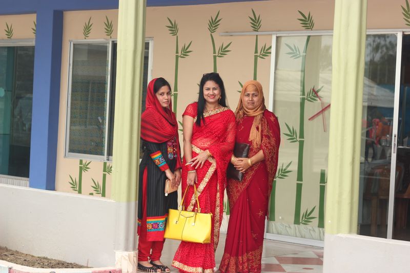 Aloft Bengaluru Cessna banquet hall decorated for wedding reception