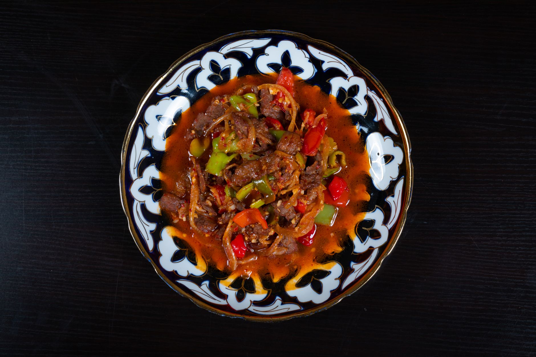 Traditional warm fufu served with rich spicy soup