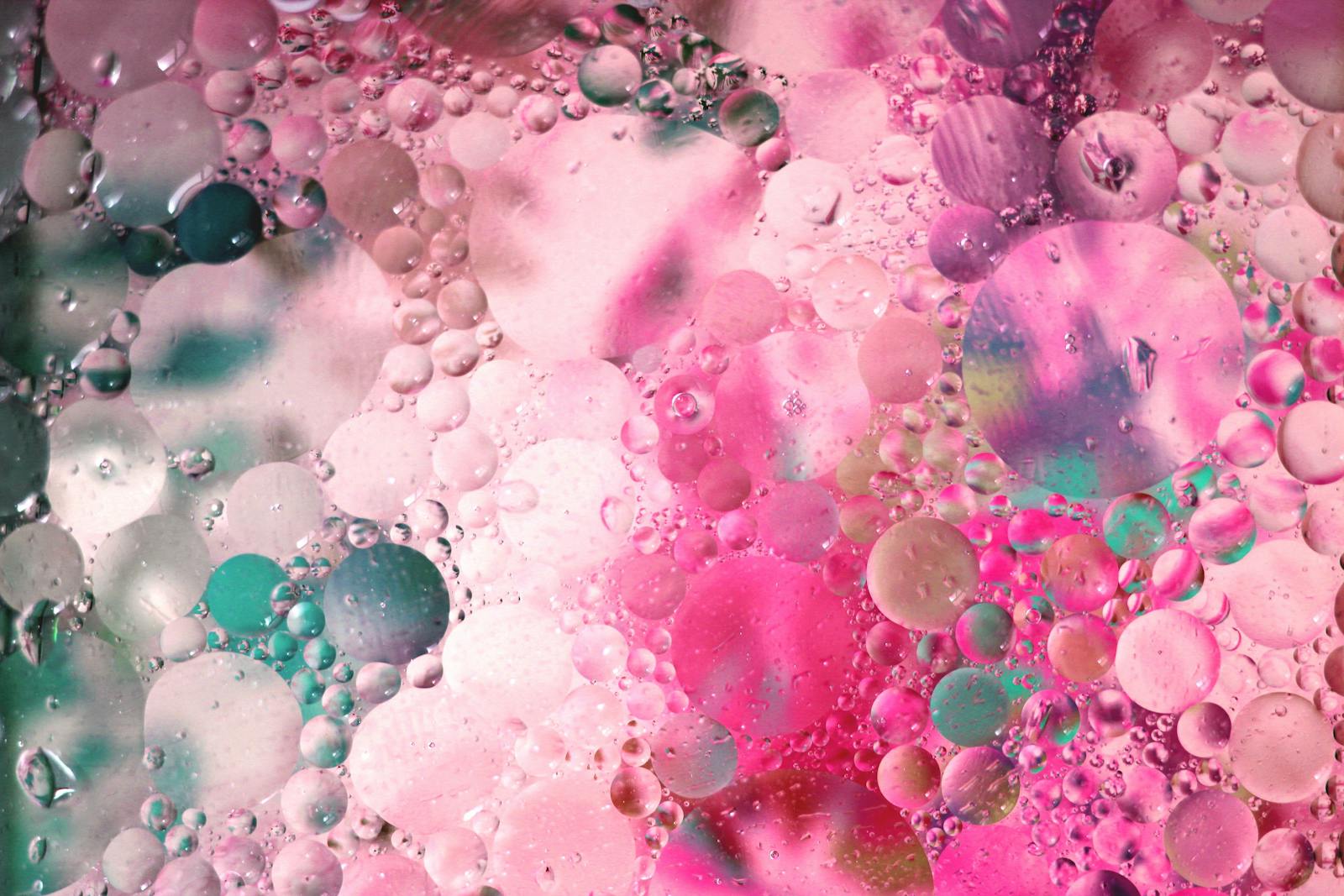 Linkedin Background Bubbles Pink Photos, Download The BEST Free