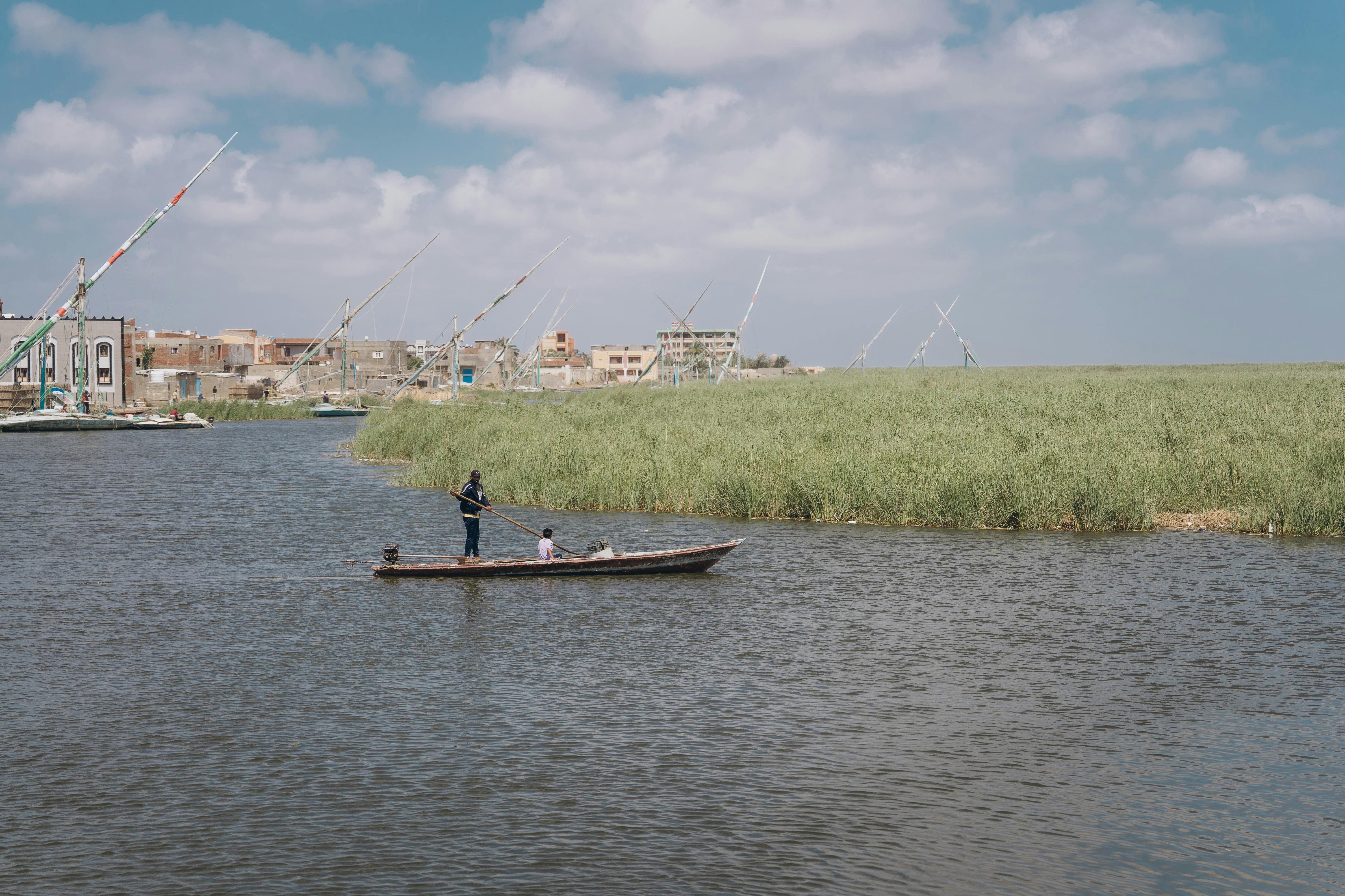 boat on the nile