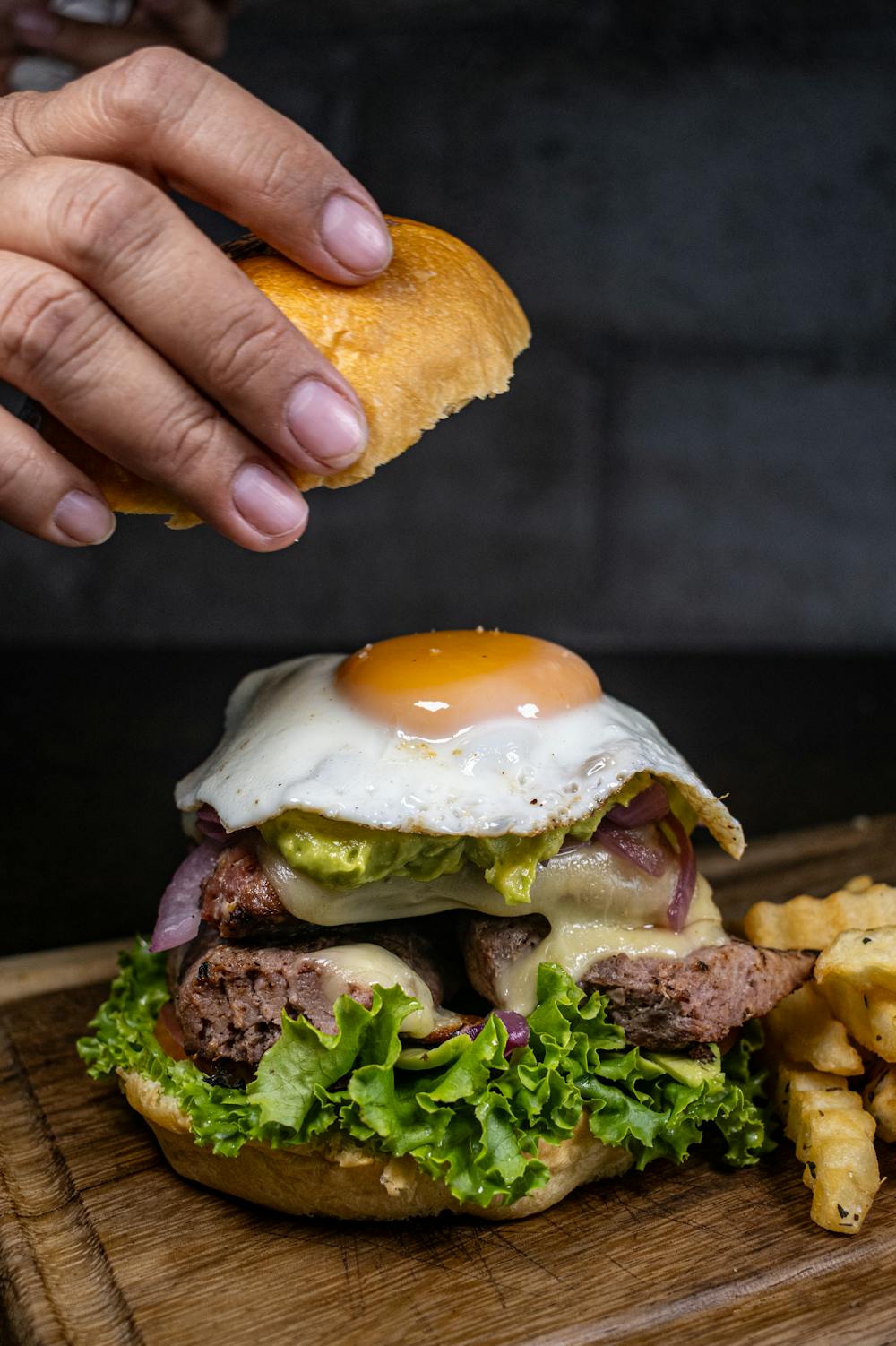 Cheesy Bacon Burgers