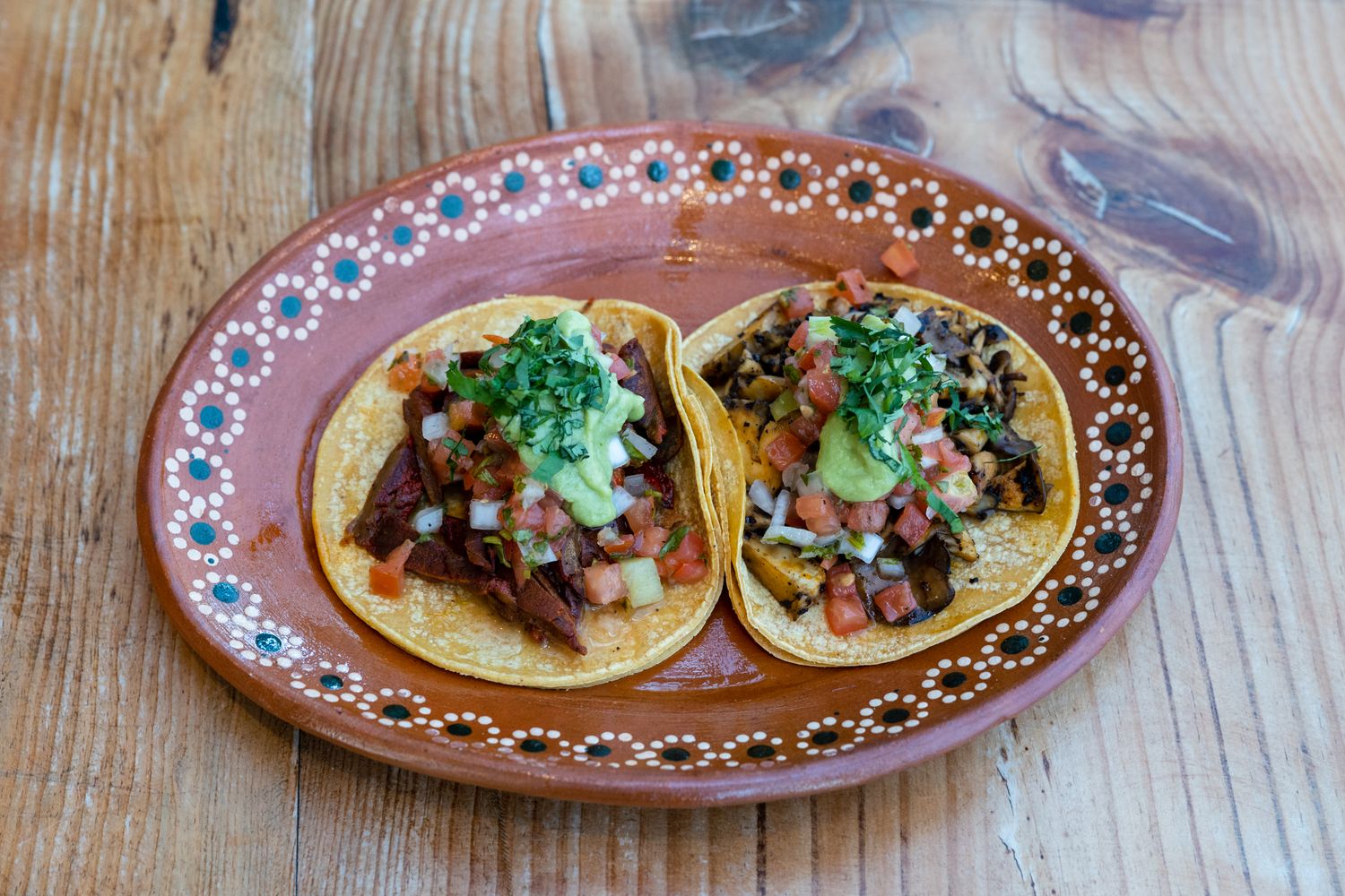 Caramelized Mole with Charred Salsa Verde