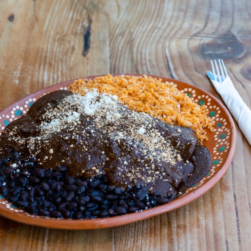 Charred Epazote and Black Bean Rice