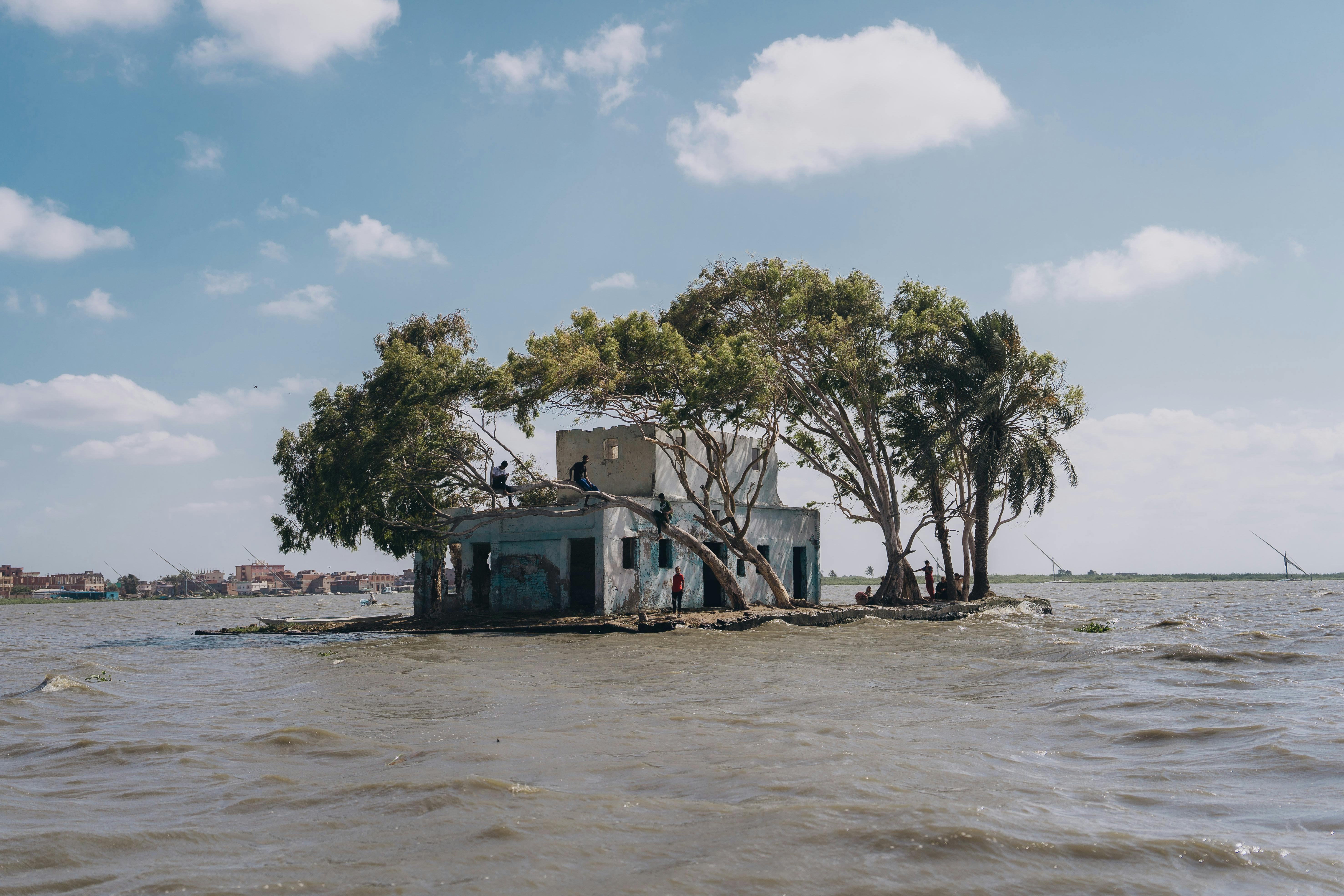 house in the middle of the nile