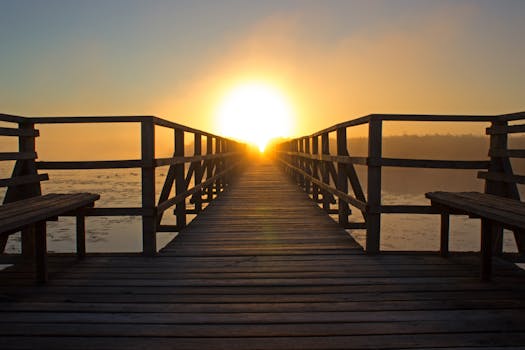 Free stock photo of wood, bench, light, sea