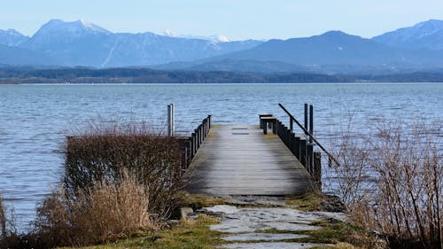 Brown Wooden Dock