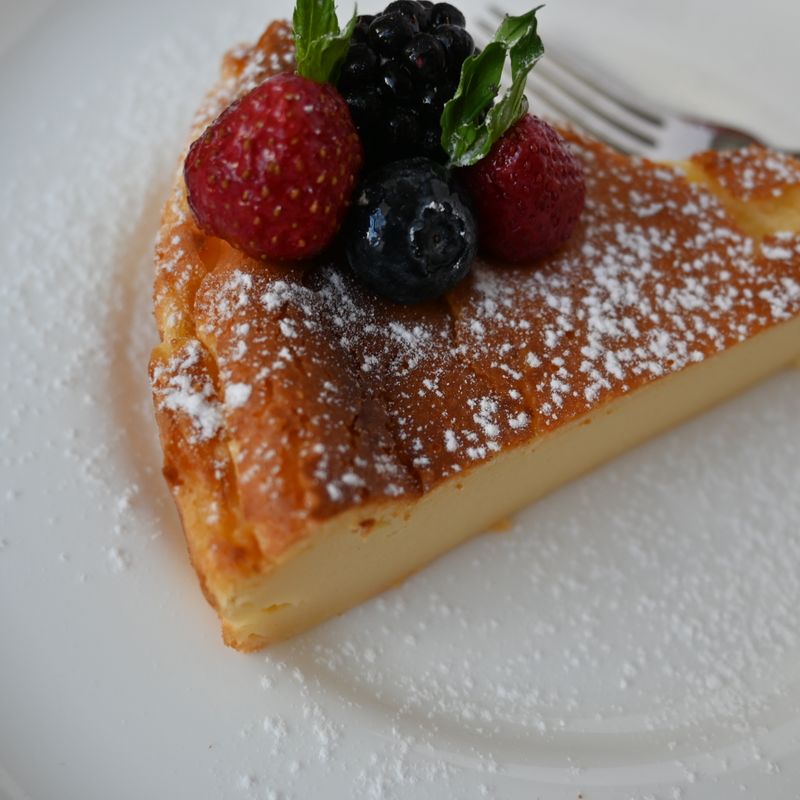 Thai Basil Custard Pie