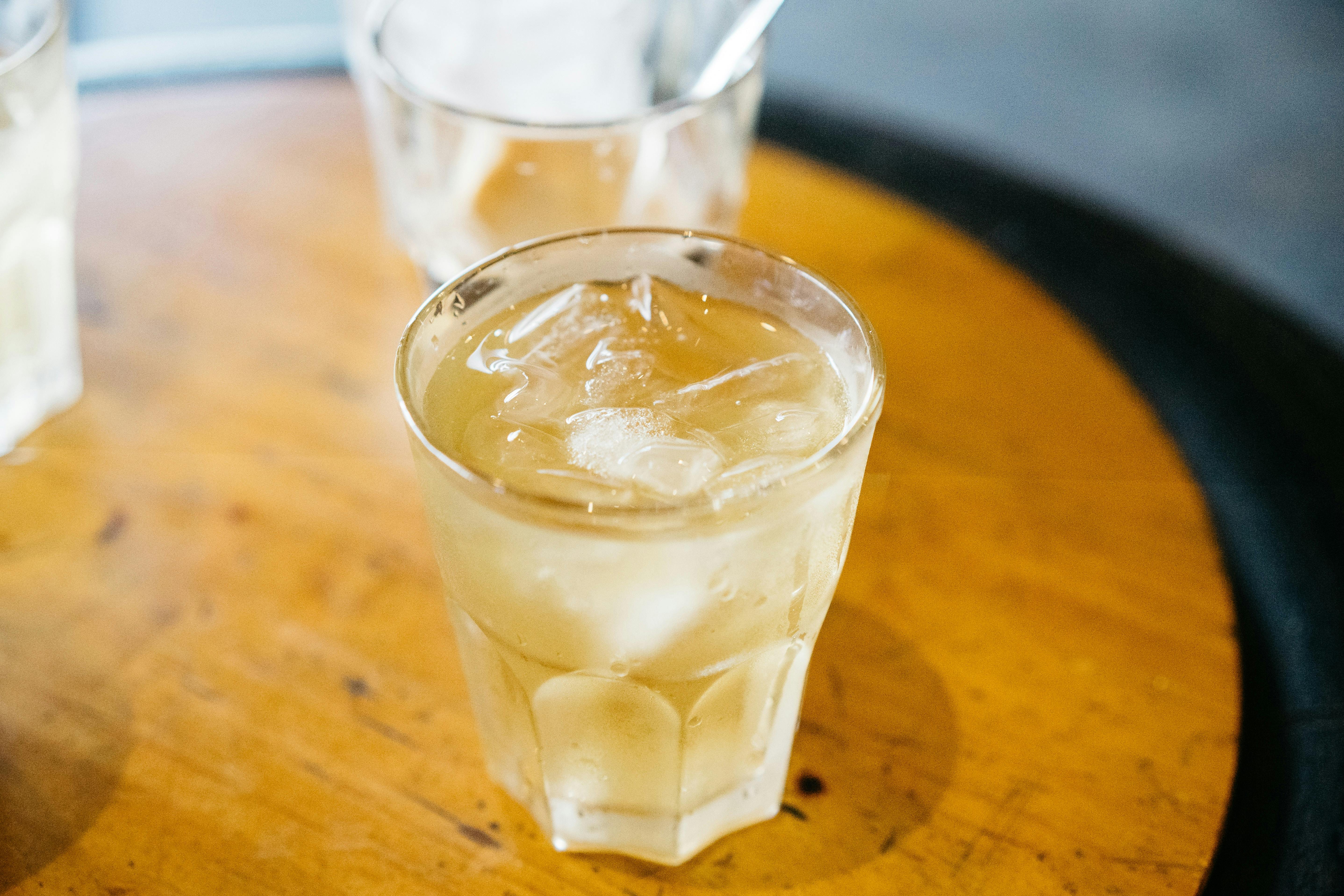 Drinking Glass with Ice Cubes · Free Stock Photo