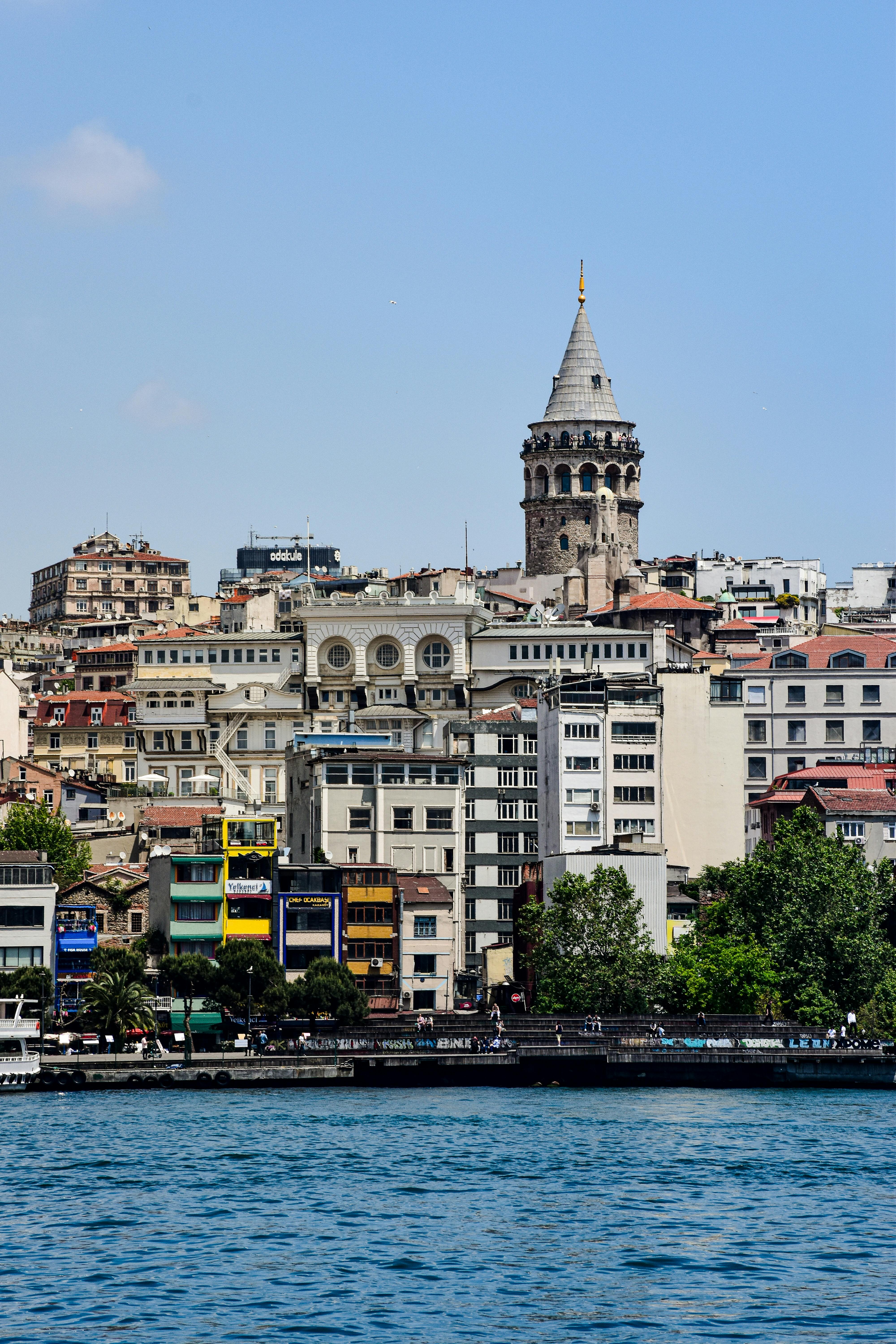 the city of istanbul is seen from the water