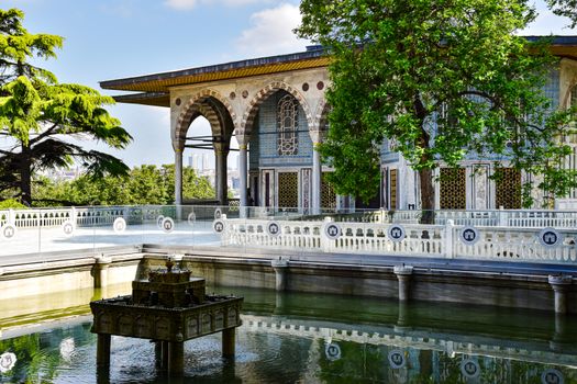The palace of the sultan in istanbul