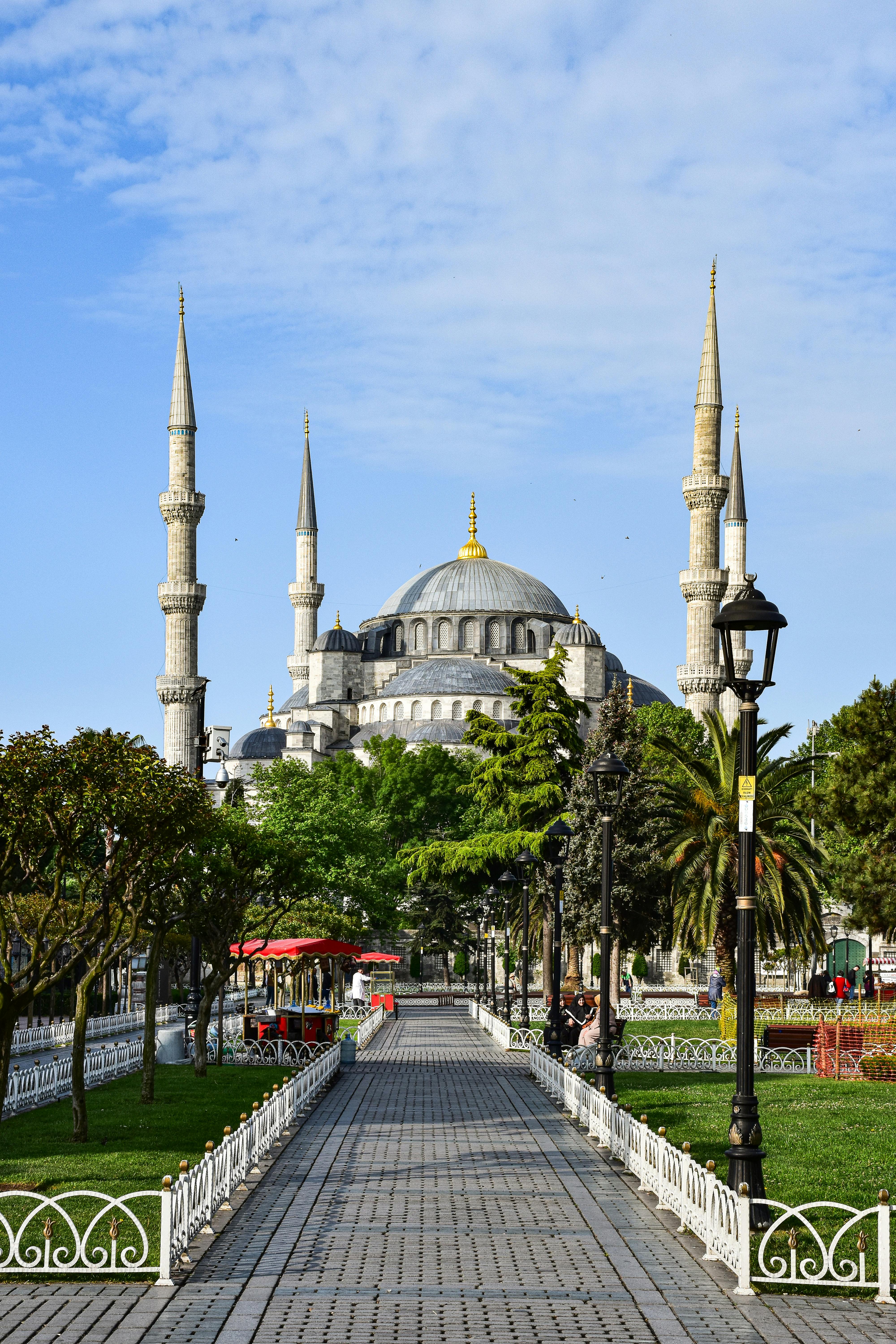 the blue mosque in istanbul turkey