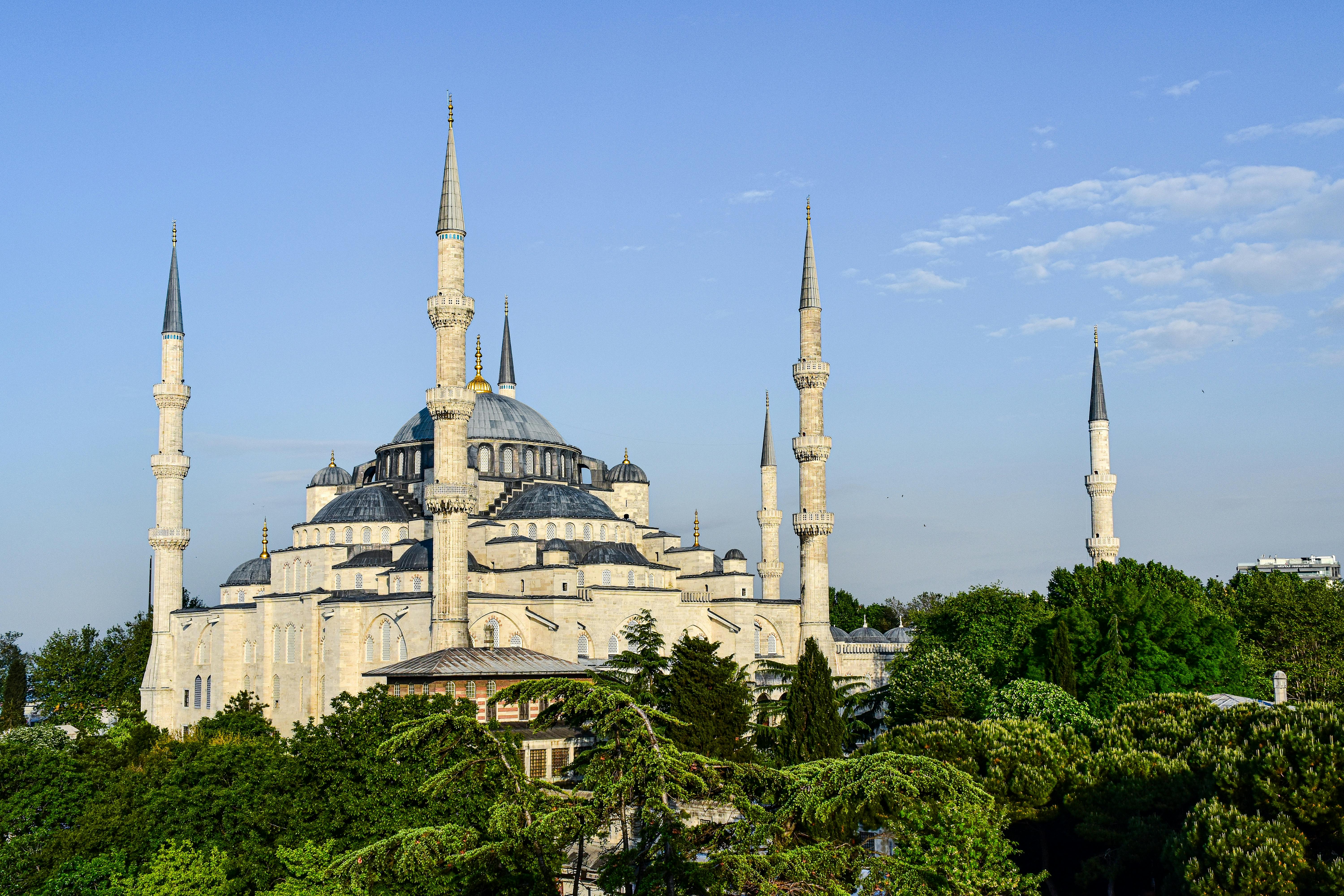 the blue mosque in istanbul turkey