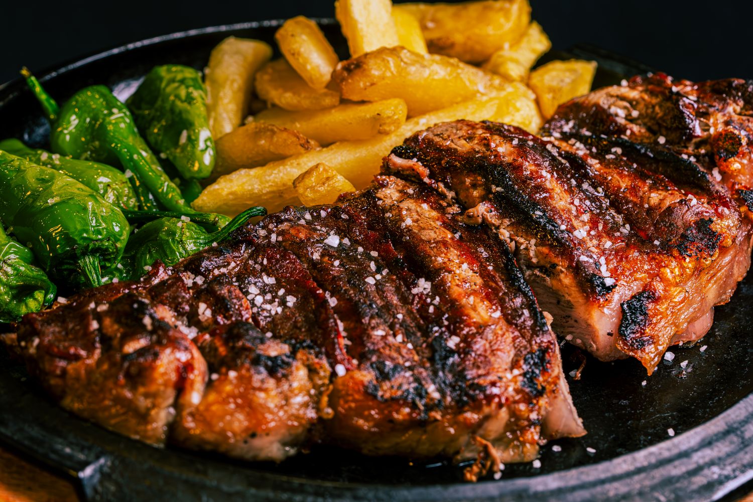 Golden Bavette Steak with Chimichurri