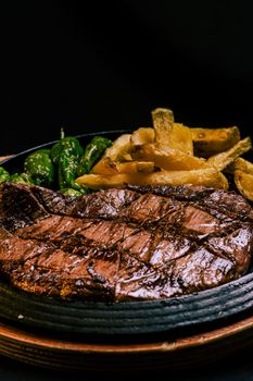 Bouchées de steak beurre ail