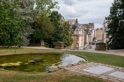 Free Parc du Thabor - Rennes Stock Photo