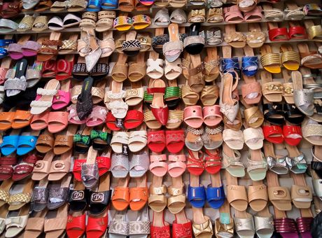 Classic chappals in vibrant colors