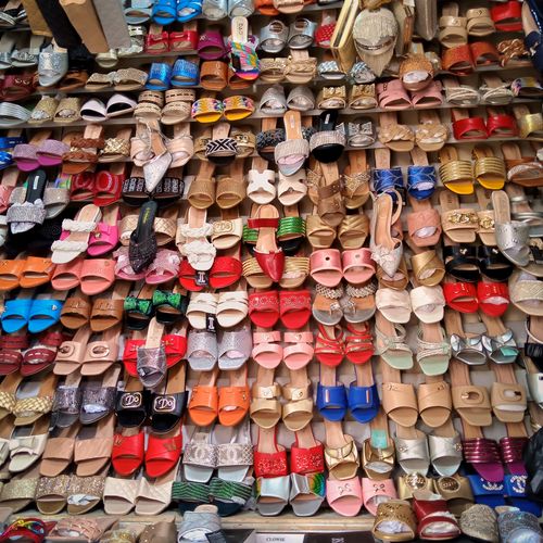 Classic chappals in vibrant colors
