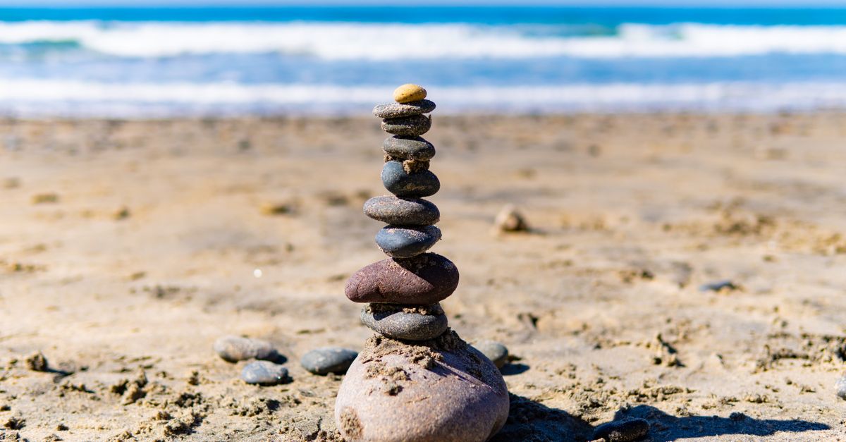 Stacked Rocks Pexels A stack of rocks on the beach with the ocean in the background · Free ...