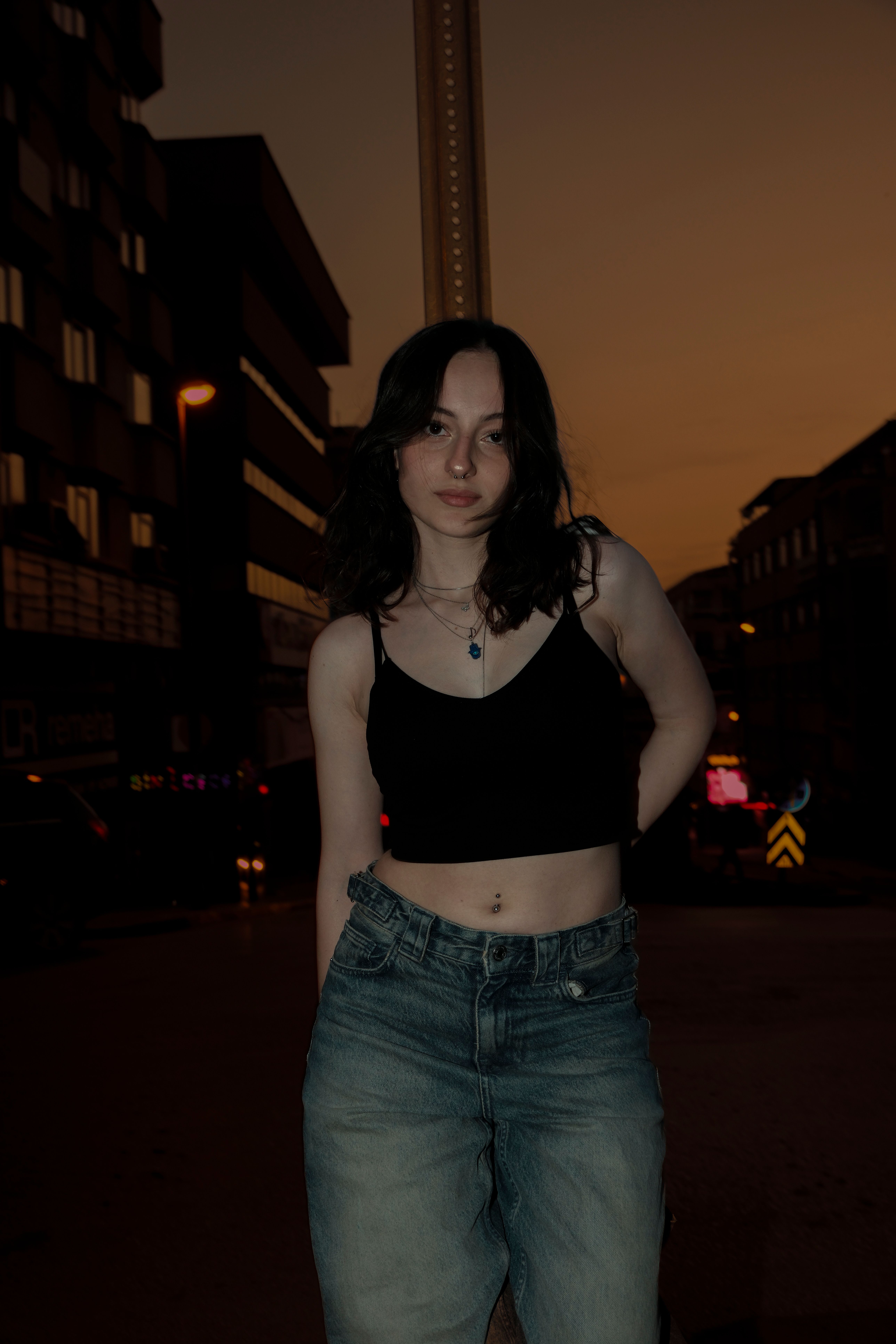 Standing At The Crossroads Crop Top main image 0