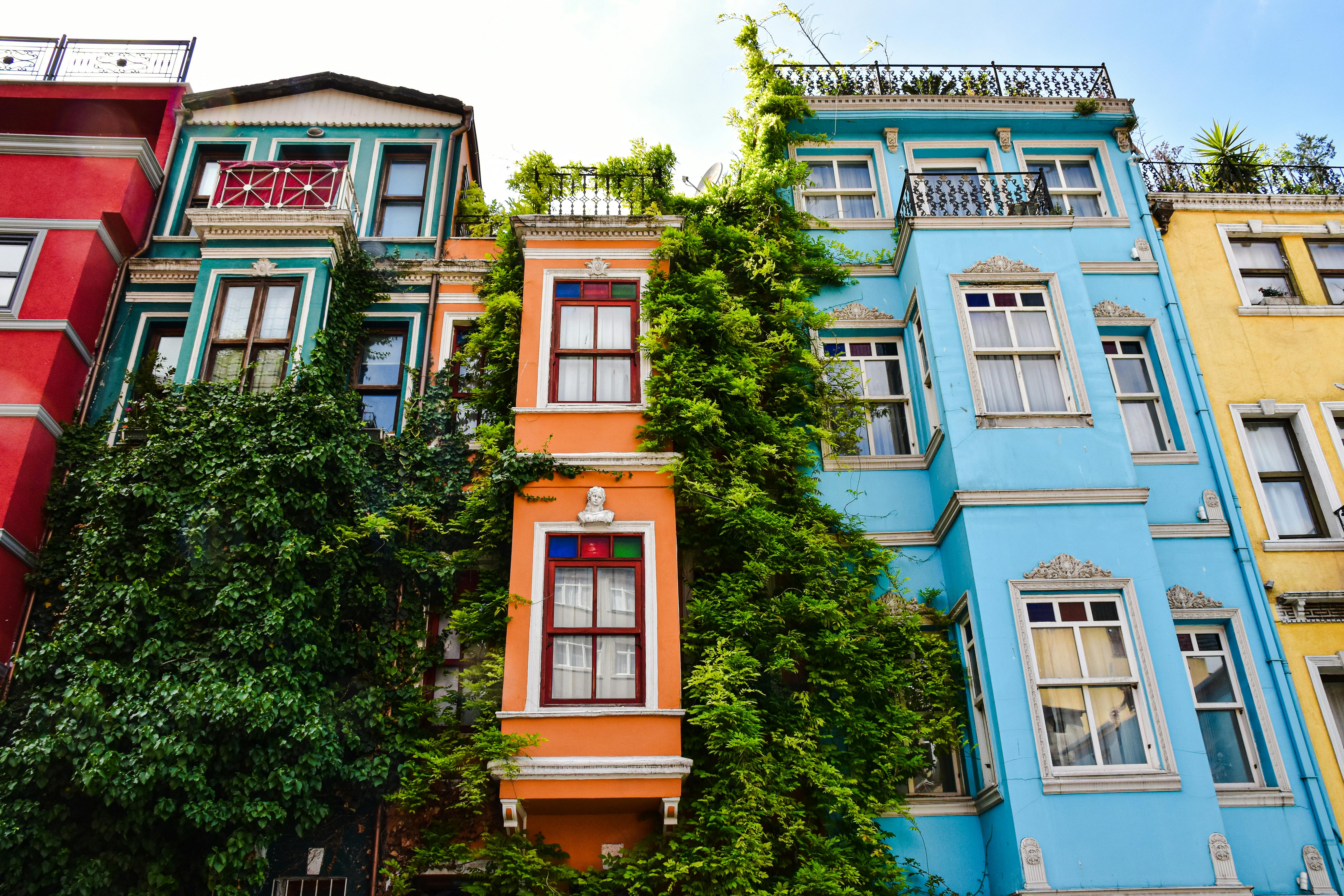 Colorful buildings in istanbul, turkey · Free Stock Photo