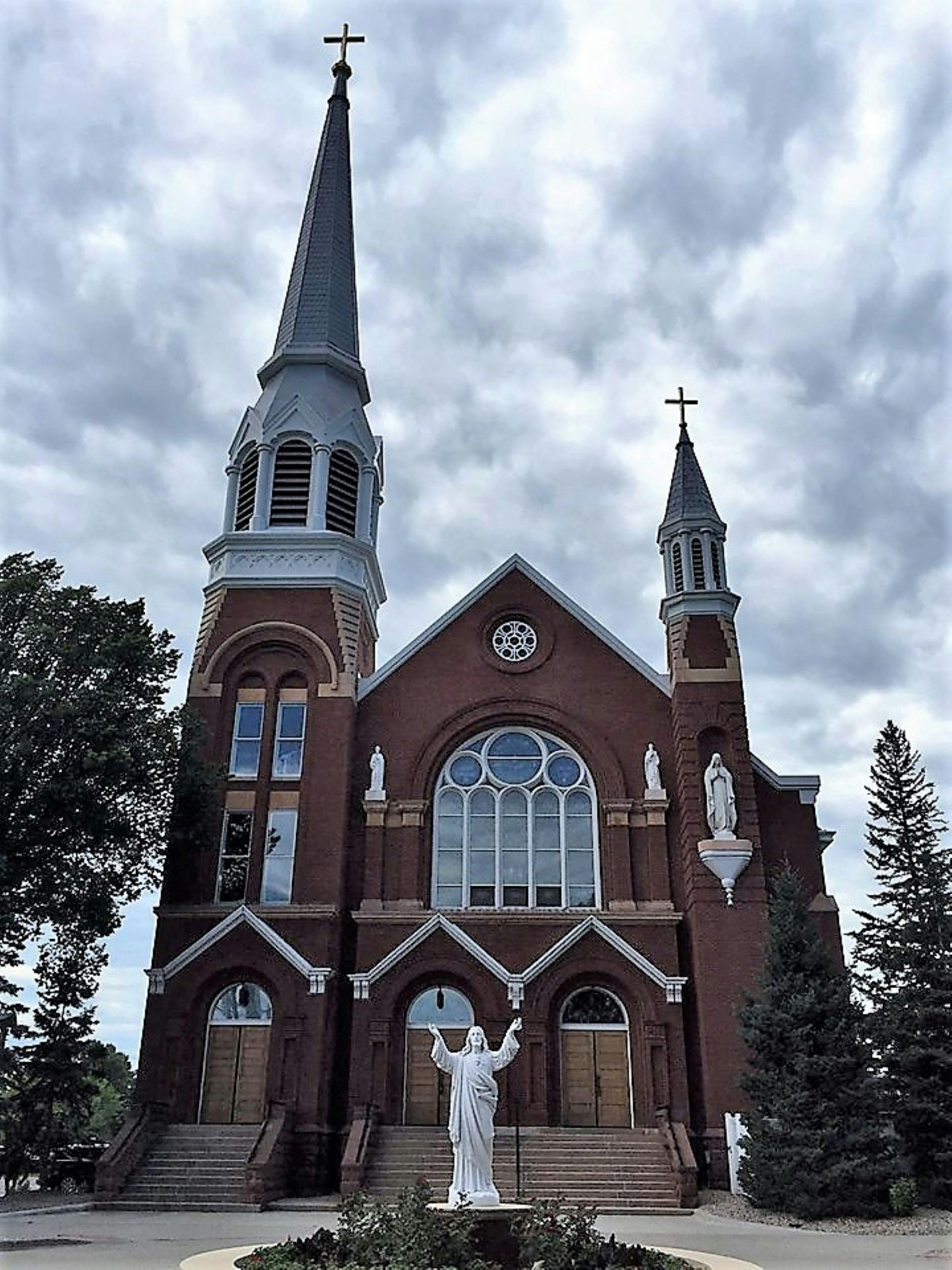 Free stock photo of north dakota, The Cathedral of St. Mary is a