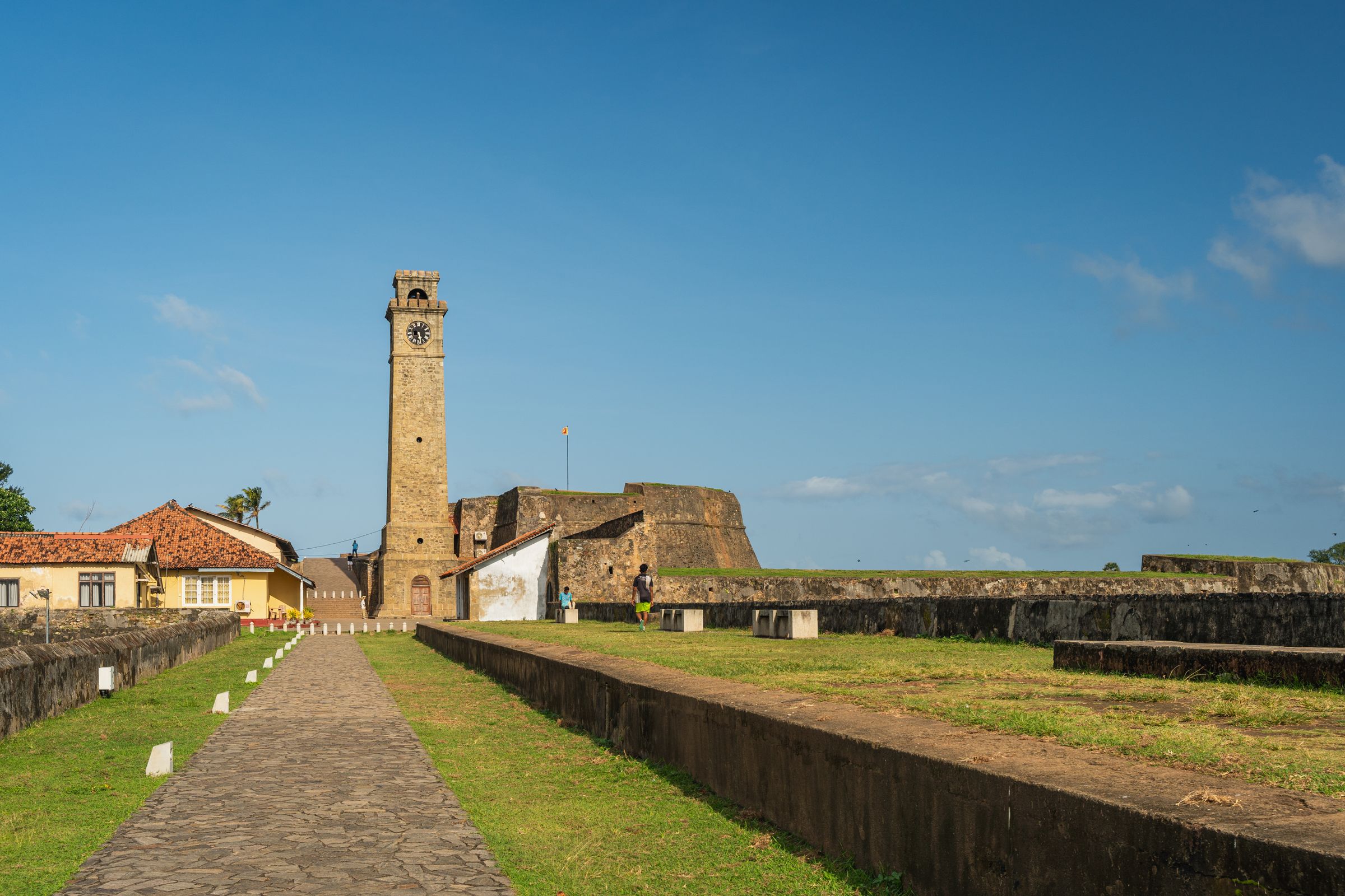 Galle Fort Nederlandse sfeer