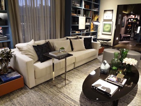 Free stock photo of house, table, lamp, home