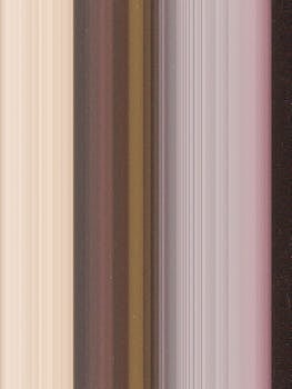 Abstract image featuring vertical stripes in various colors, ideal for artistic backgrounds.
