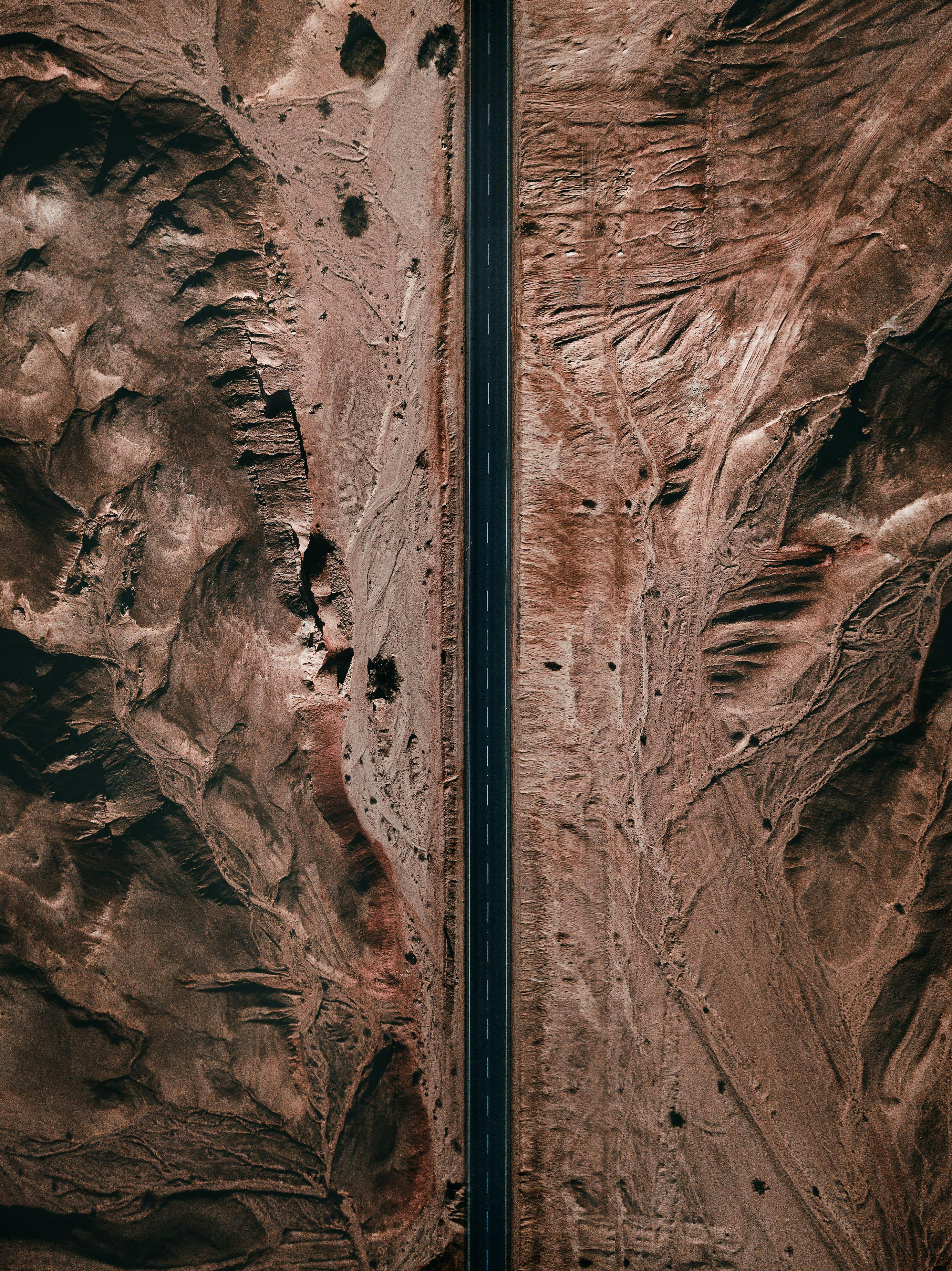 Top View Photo of Road · Free Stock Photo