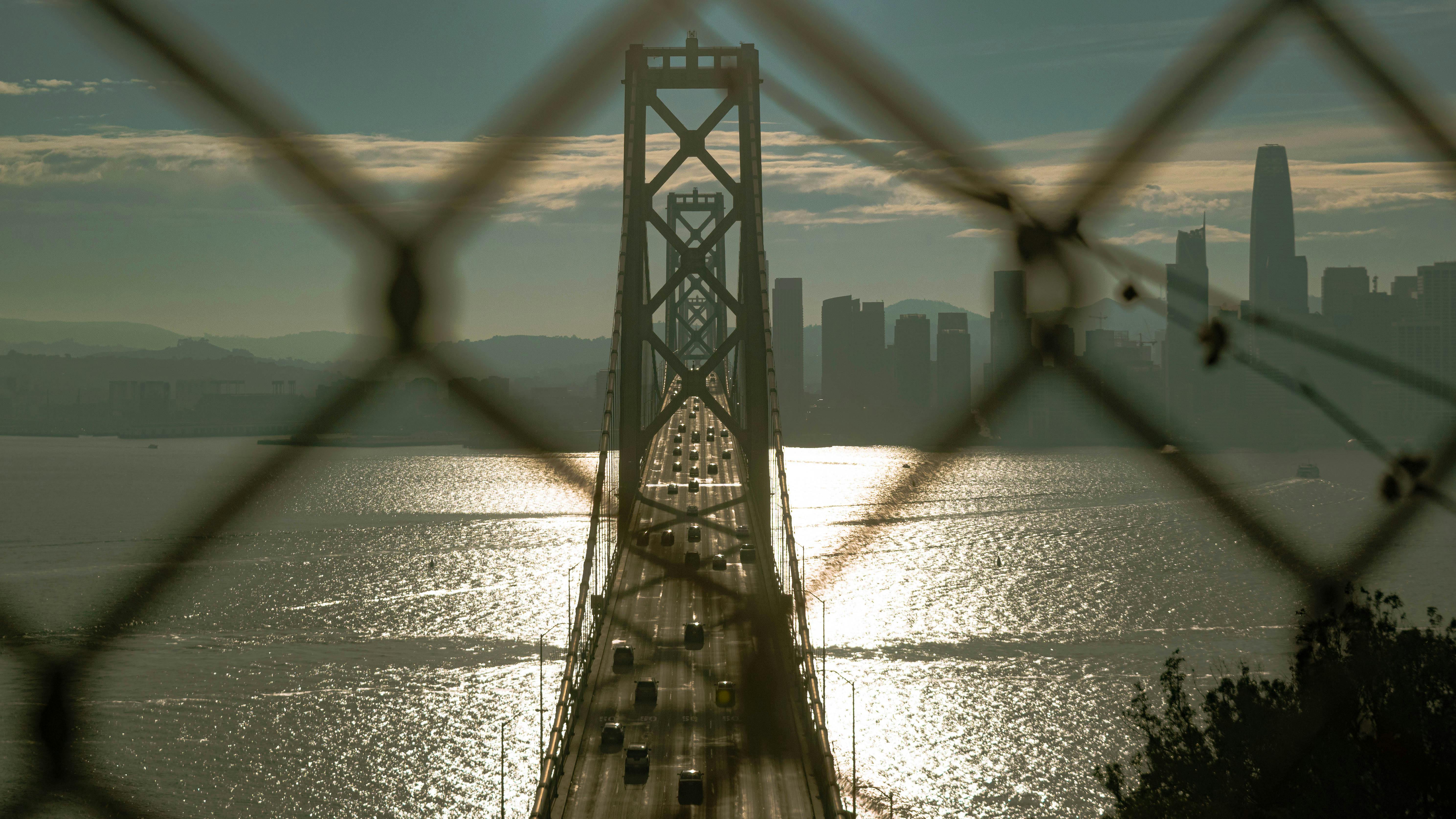 the bay bridge treasure island san francisco california