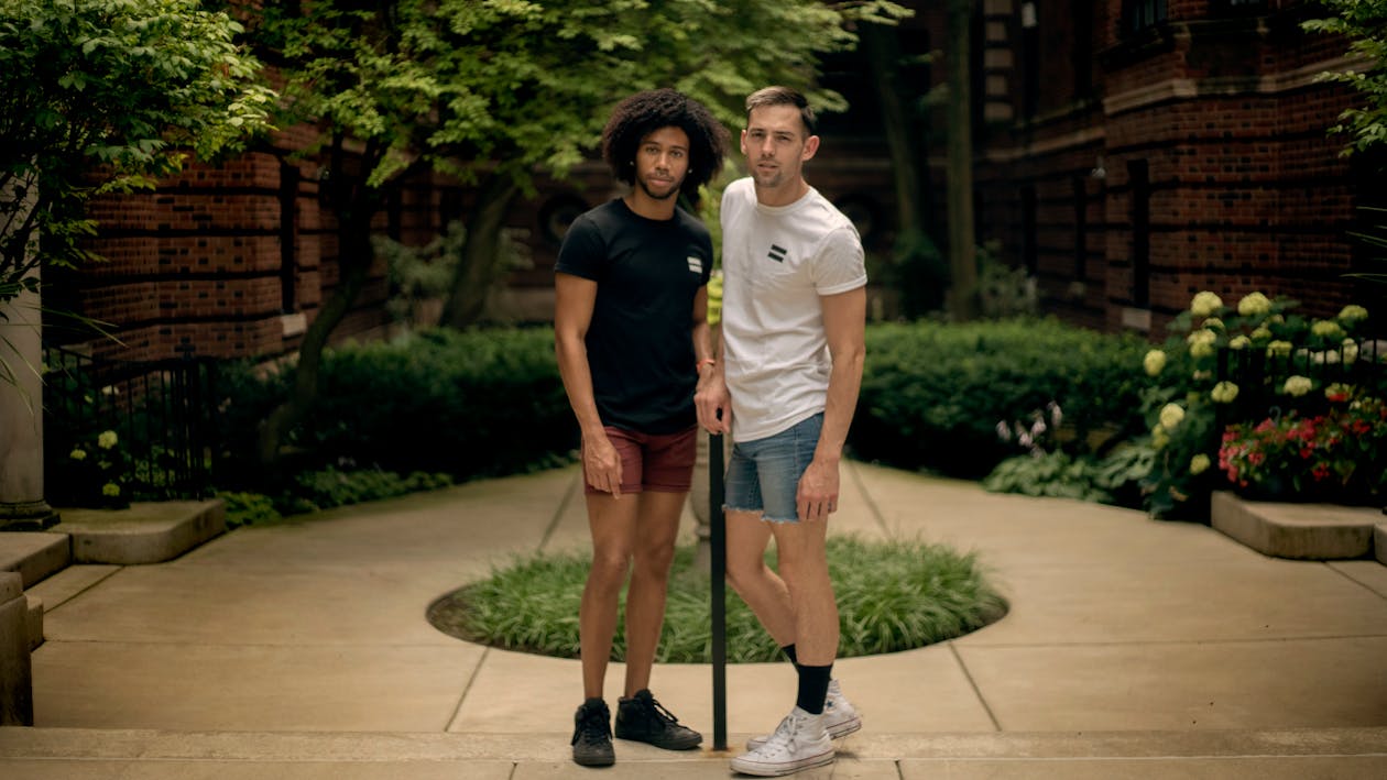 Free Photo Of Two Men Standing Beside Each Other Stock Photo