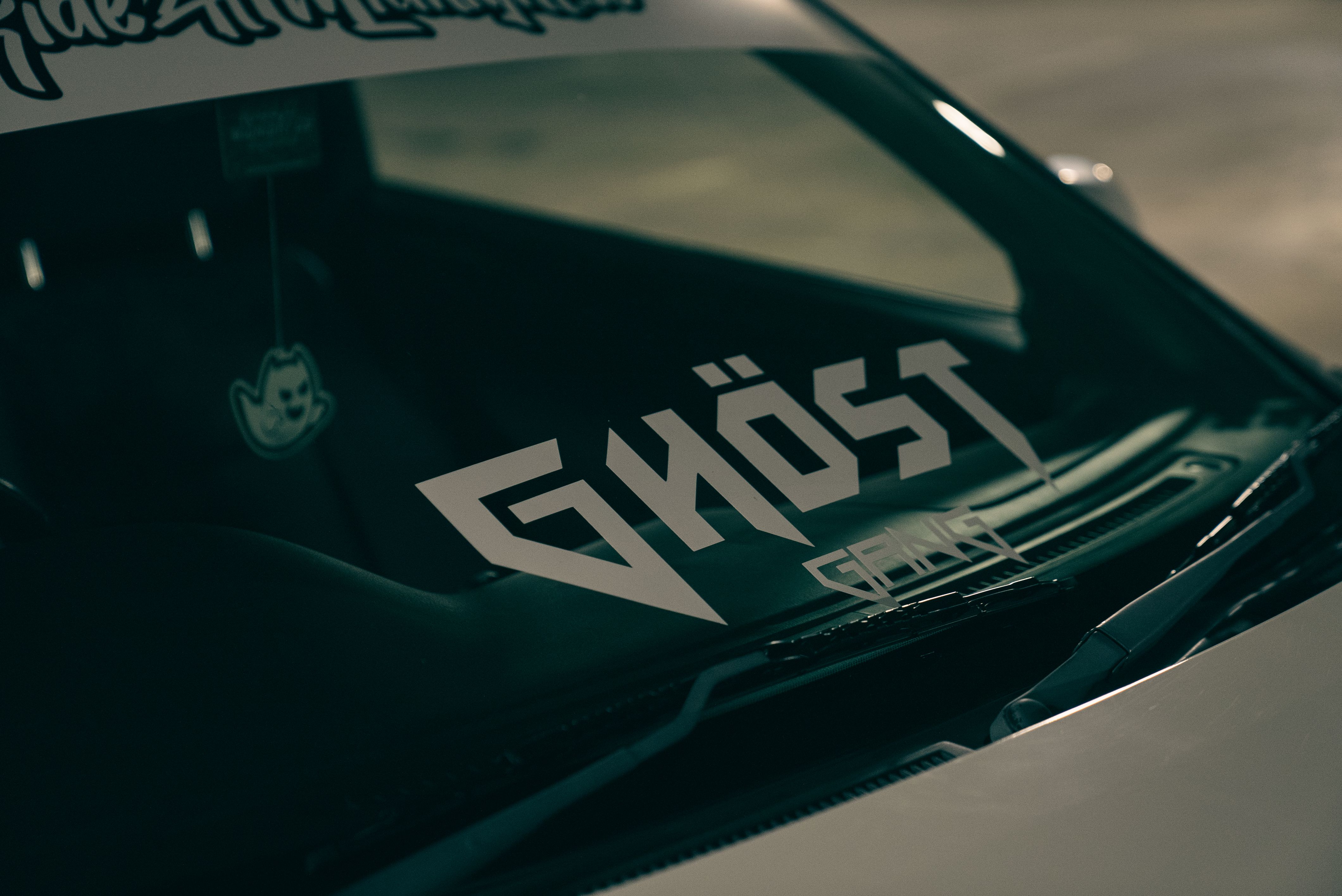 A car with the word ghost on it · Free Stock Photo