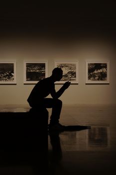 Free stock photo of affection, art, backlit