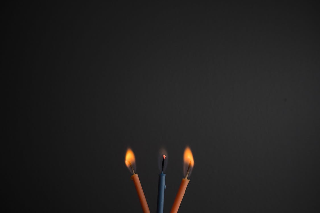 火, 特写, 蠟燭 的 免费素材图片